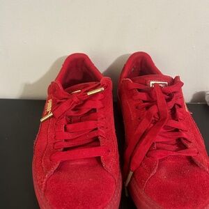 Puma Suede Platform Shoes